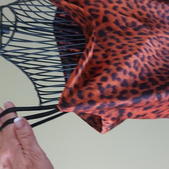 NWOT, DEX, Size L, leopard summer dress - Picture 3 of 5